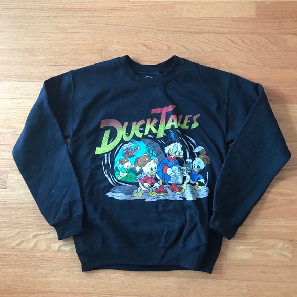 Black Ducktales Pullover Sweater | Poshmark